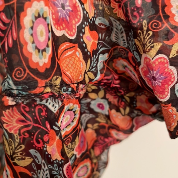 100% Silk Walter Ombré fall floral 😍🍁🌻 - Picture 6 of 11